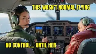 The Plane Dropped at 30,000 Feet… Then a Quiet Passenger Took the Cockpit (F-35 Escort)