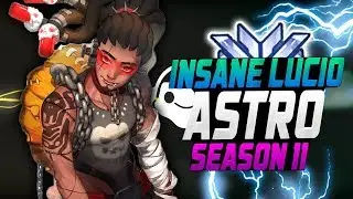 World Rank #1 Lucio - Astro! [ OVERWATCH SEASON 11 TOP 500 ]