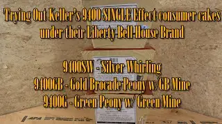 (3) пирожных из серии 9400XX Liberty Bell Line от Kellner's Fireworks &mdash; ДА, мне они нравятся, мне...