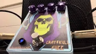 11/30/2023 Experiment Soundslicefx Grayskull Fuzz pedal with Agile baritone guitar