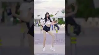 Hot Asian Girls dancing on the street and stage