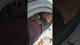 remove door rubber seal gasket for cleaning