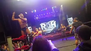 Marty Scurll and Bullet club singing Real American