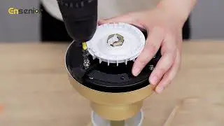 How to Install Ensenior 52 Inch 3-blades Smart Ceiling Fan