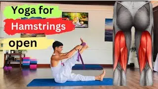 Yoga for Hamstrings stretch : 20-Minute Daily Yoga Practice for Toe Touching Flexibility