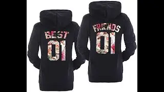 Matching Best Friend Hoodies