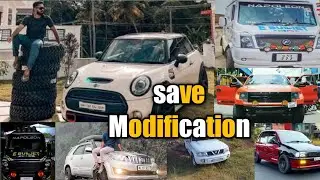 SAVE MODIFICATION | Top Modified Cars In Kerala 🔥🔥 |A4J Editzz
