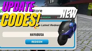 *NEW* UPDATE! HAYABUSA* CODES* [🎉 UPD] Ride and Drive Simulator ROBLOX