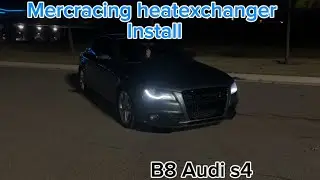 Mercracing heatexchanger install getting ready for stage 2!!! Not a tutorial 