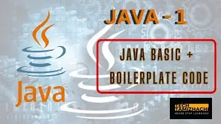 Java - 1 | Basics of Java Programming | Boilerplate Code in Java Language | Tech Tamizhachi #java