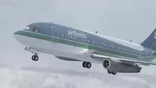 Air Florida Flight 90 - Crash Animation 