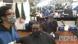 Getting ur kutz #harlemshaking it nyc