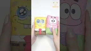 DIY Paper Squishy | Patrick Star &ndash; So Satisfying #howtomake #fidgettoys #craft