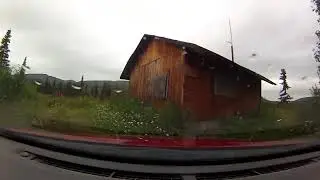 Driving to Public Gold Panning Area in Alaska. Part 2