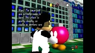 SM64 Shining Stars Repainted - Course 13 Chaotic Clock Tower