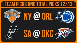 NBA Picks Today 12/13/25 NBA Picks and Predictions NBA Bets Today
