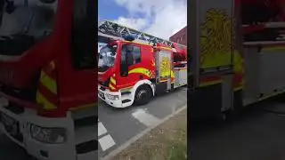 Wachausfahrt HLF20+Dlk+GTLF #feuerwehr #rostock #einsatz #automobile #firefighter #feuer #fypシ