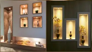 Modern Wall Niches Designs Ideas | Wall Decoration Ideas For Livingroom, Bedroom