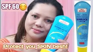 SKIN DOCTOR FACE & BODY MOISTURIZING SUNBLOCK CREAM HONEST REVIEW❤