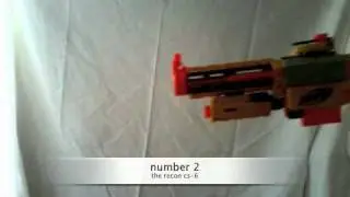 my 6 best nerf guns in my arsenal