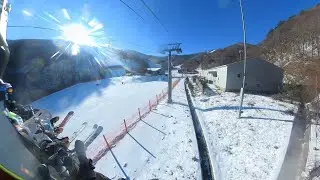정선 하이원 리조트 스키장 몸풀기 초보 코스 첫번째 이야기