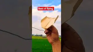 Best flying paper plane/ paper rocket/ paper airplane ✈️✈️✈️ #best #trending #shorts