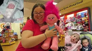 Reborn Dolls At The Mall and Build-A-Bear - Doll Break Ep. 873