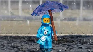 LEGO in the rain ☔️ | Asmr&Cinematic short video