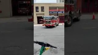 D.C. Fire EMS Engine 2 responding from station #emergencyresponse  #washingtondc