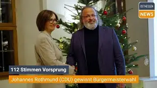 EICHENZELL: 112 Stimmen Vorsprung: Johannes Rothmund (CDU) gewinnt B&uuml;rgermeisterwahl