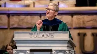 WATCH: Apple CEO Tim Cook gives the graduation commencement speech at Tulane