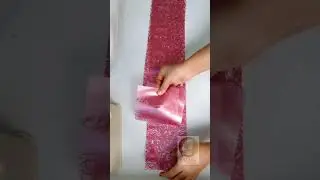 how to cut cellophane sheet for henna cone and nail cone.   #shorts