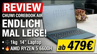 Chuwi CoreBook Air Testbericht: Leise & Leicht