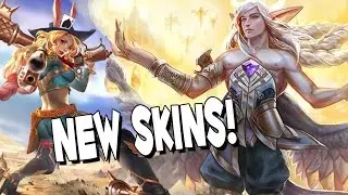 Vainglory NEW ADAGIO & SAMUEL SKIN! Seraphim Adagio! + Gwen Full Abilities List