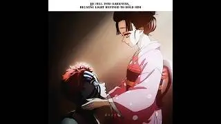 He fall into darkness bcz light refused to hold him #demon #shorts #akaza #kimetsunoyaiba