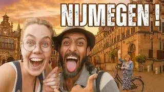 Schoonmama's Bike is FASTER Than a Train! Nijmegen Travelvlog | Netherlands