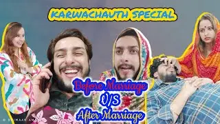 KARWA CHAUTH  | BEFORE MARRIAGE VS AFTER MARRIAGE | JAMMU COMEDY | SAM'S PRODUCTION | SANYAM PANDOH