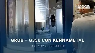 GROB &ndash; G350 con Kennametal