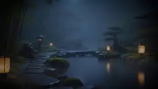 24h Calm and Relaxing Japanese Music and Nature Sounds For Sleep