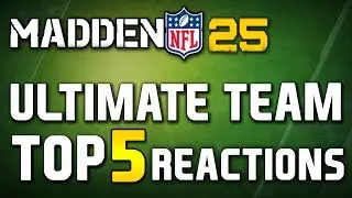 Madden 25 Ultimate Team - Top 5 Pack Opening Reactions Ep.5