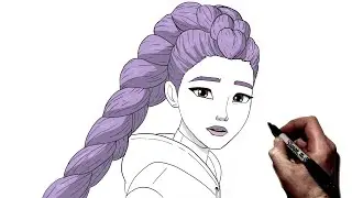 Как нарисовать Руми &laquo;бесплатно&raquo; | Пошаговое руководство | KPop Demon Hunters