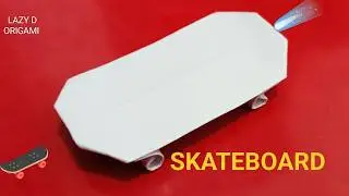 How to make Origami Skateboard | Origami Tutorial  | Paper craft