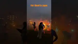 Indians Celebrating Diwali Festival in Japan #japan #india #diwali #youtubeshorts #shortsfeed #short