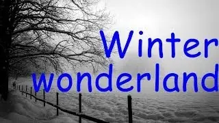 Michael Bubl&eacute; & Rod Stewart - Winter wonderland (lyrics)