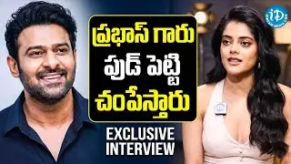 ప్రభాస్ ఫుడ్ పెట్టి చంపేస్తారు..నిజమే! 😲 | Riddhi Kumar Shocking Comments on Prabhas Food | RajaSaab
