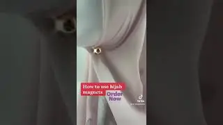 How to use hijab magnets