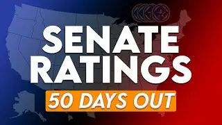 2022 Senate Election Map | 50 Days Till the 2022 Midterms