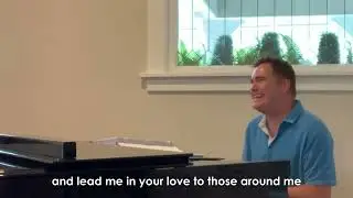 Build My Life Cover - Scott Krippayne (with lyrics)