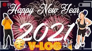 2021 NEW YEARS V-LOG🎉& GENDER REVEAL😱🔵🎀