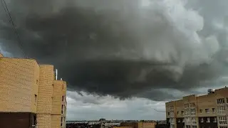 LP Суперячейка (LP Supercell) в Рязани, Россия, 28 августа 2020. Под душевную музычку. 4К качество.